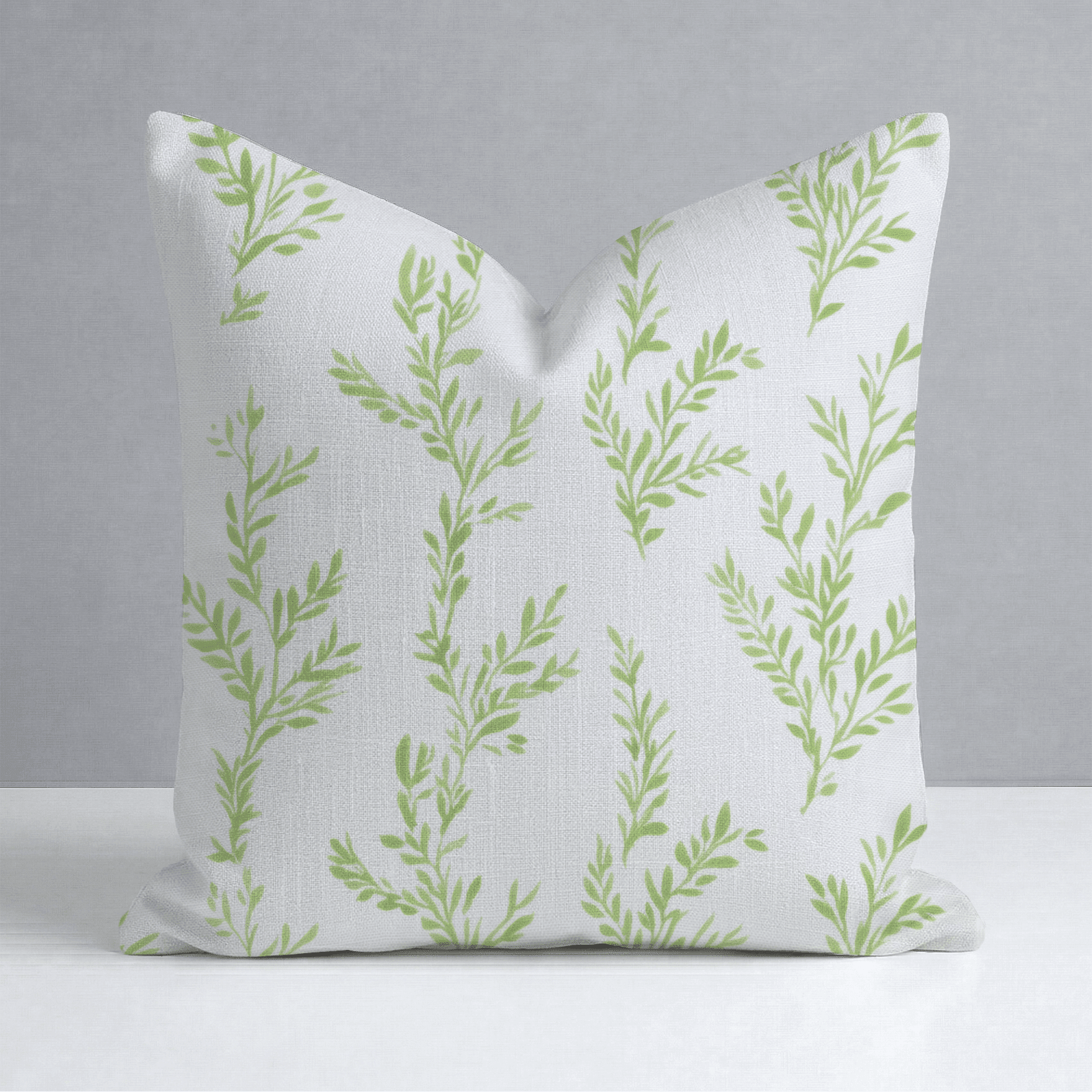 Early Sprouts Throw Pillow - Benton Lane Home - Lemon Park