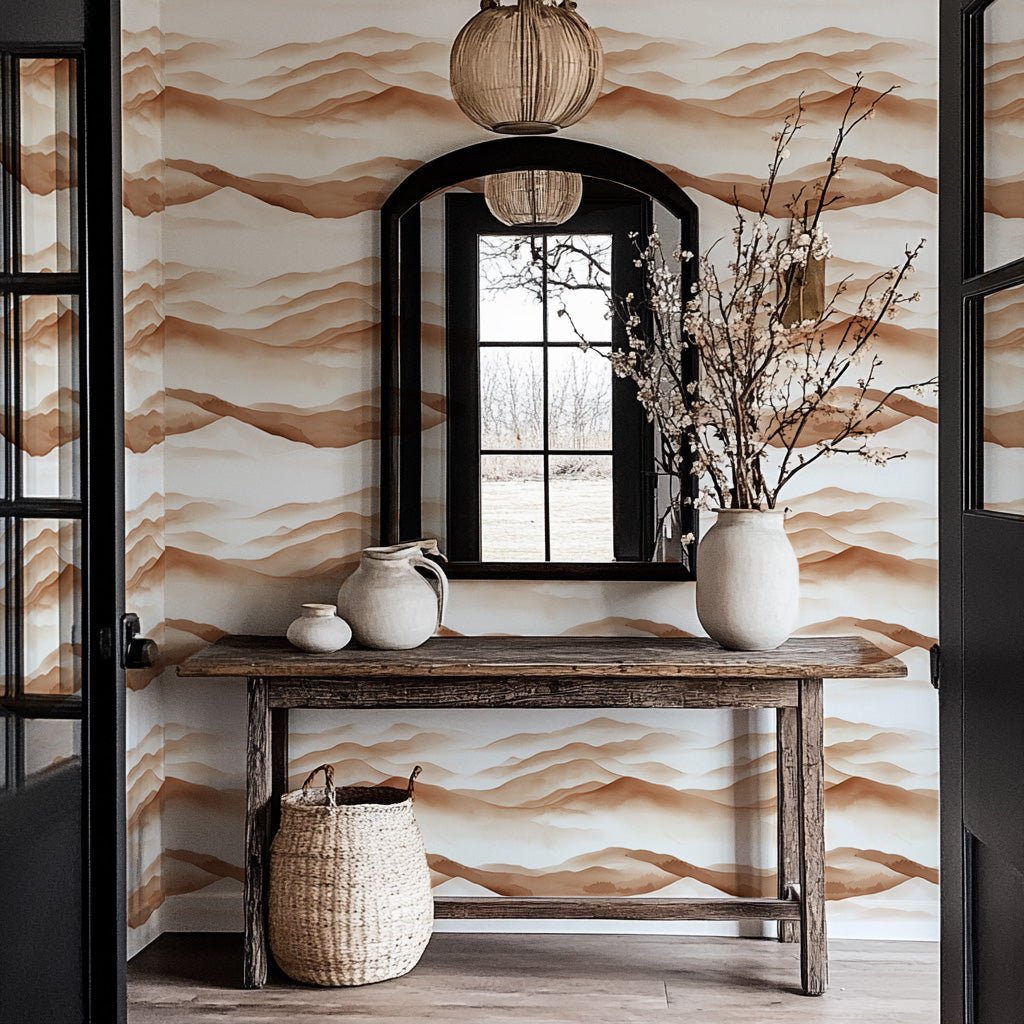 Earthbound Wallpaper - Benton Lane Home - Painted Paper