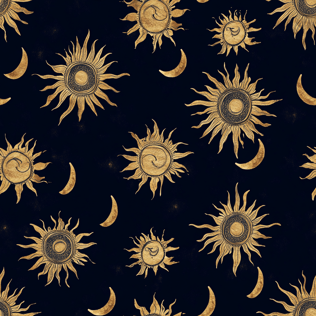 Eclipse Wallpaper - Benton Lane Home - Painted Paper