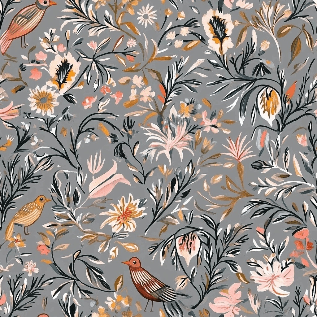 Edeline Wallpaper - Benton Lane Home - Painted Paper