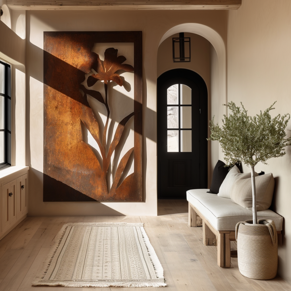 The Tiger Lily - Metal Wall Art