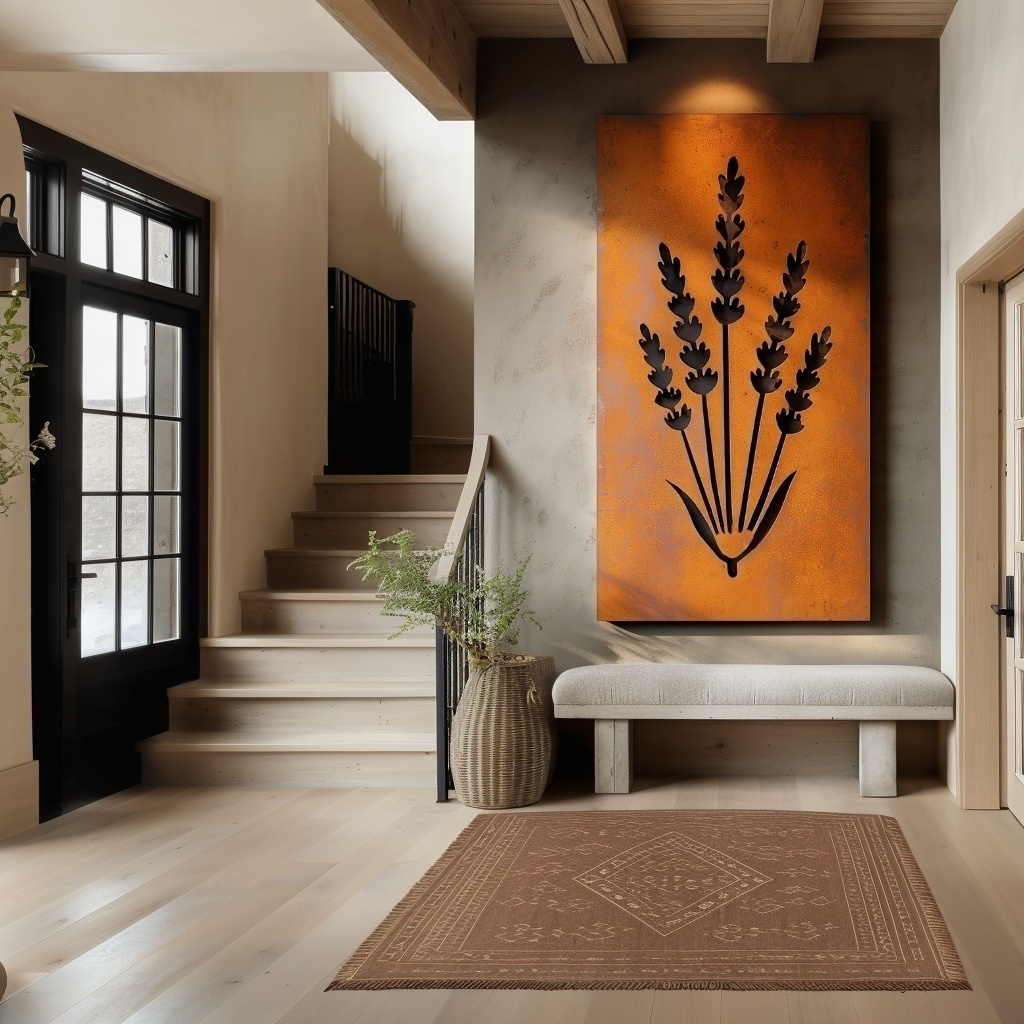 The Lavender - Metal Wall Art