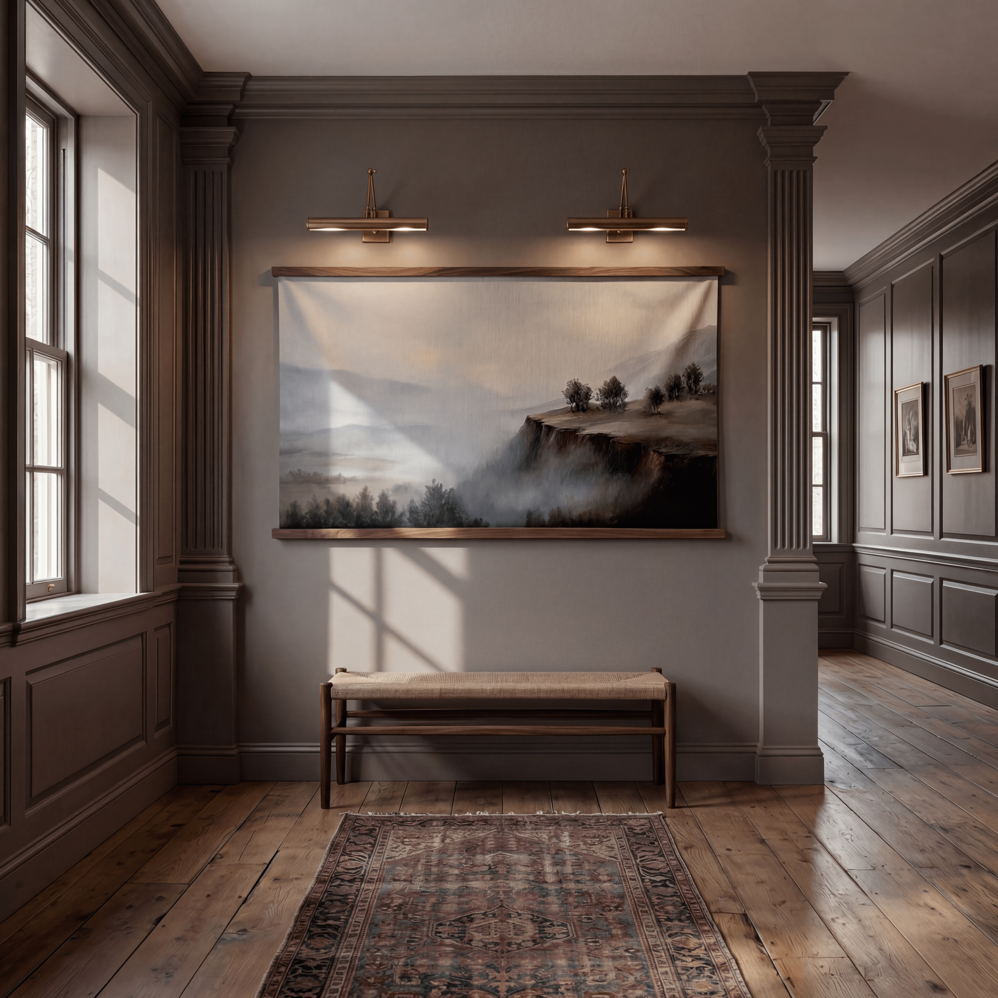 Edge of Stillness - Tapestry - Benton Lane Home - Painted Paper