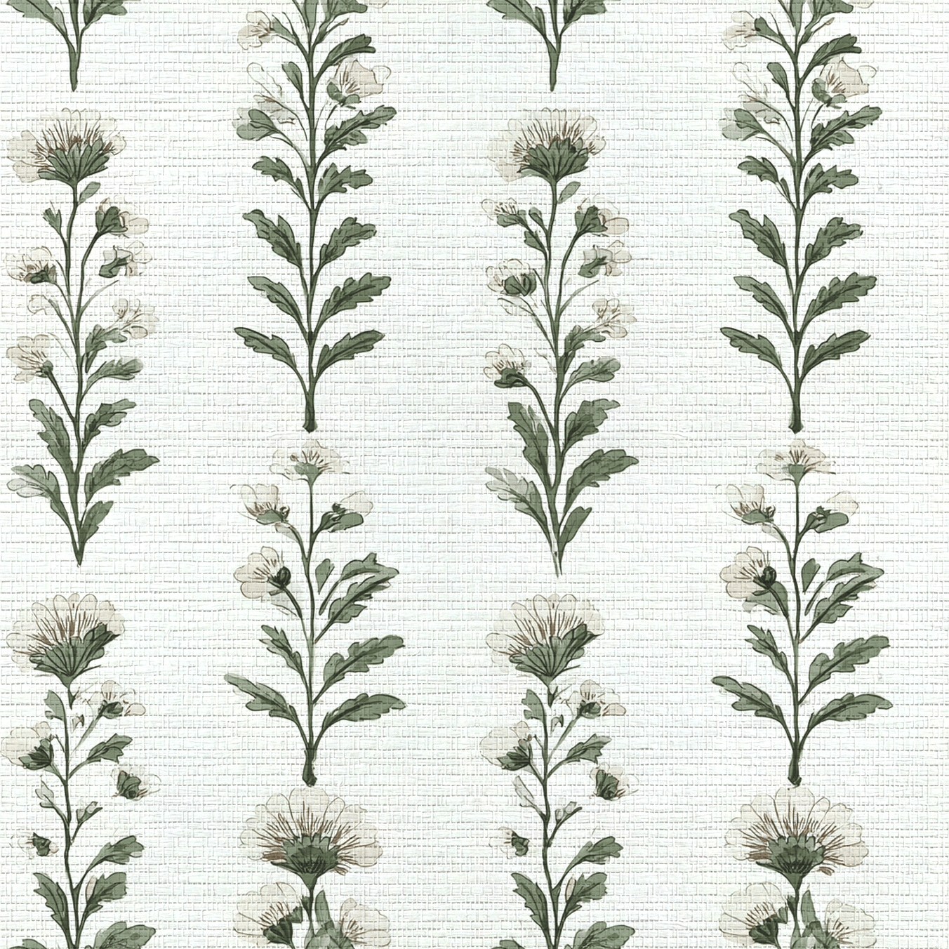 Effie Block Print Faux Grasscloth Wallpaper - Painted Paper
