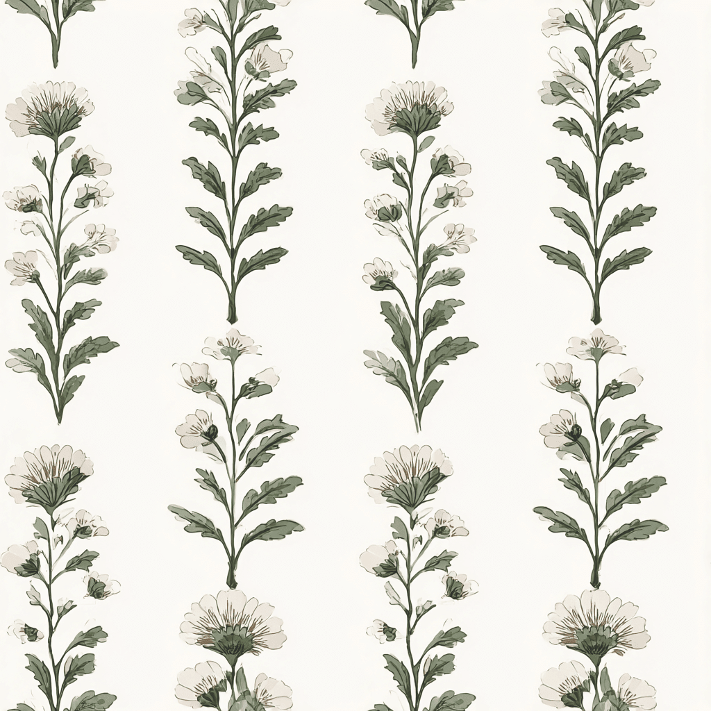 Effie Block Print Wallpaper - Benton Lane Home - Painted Paper