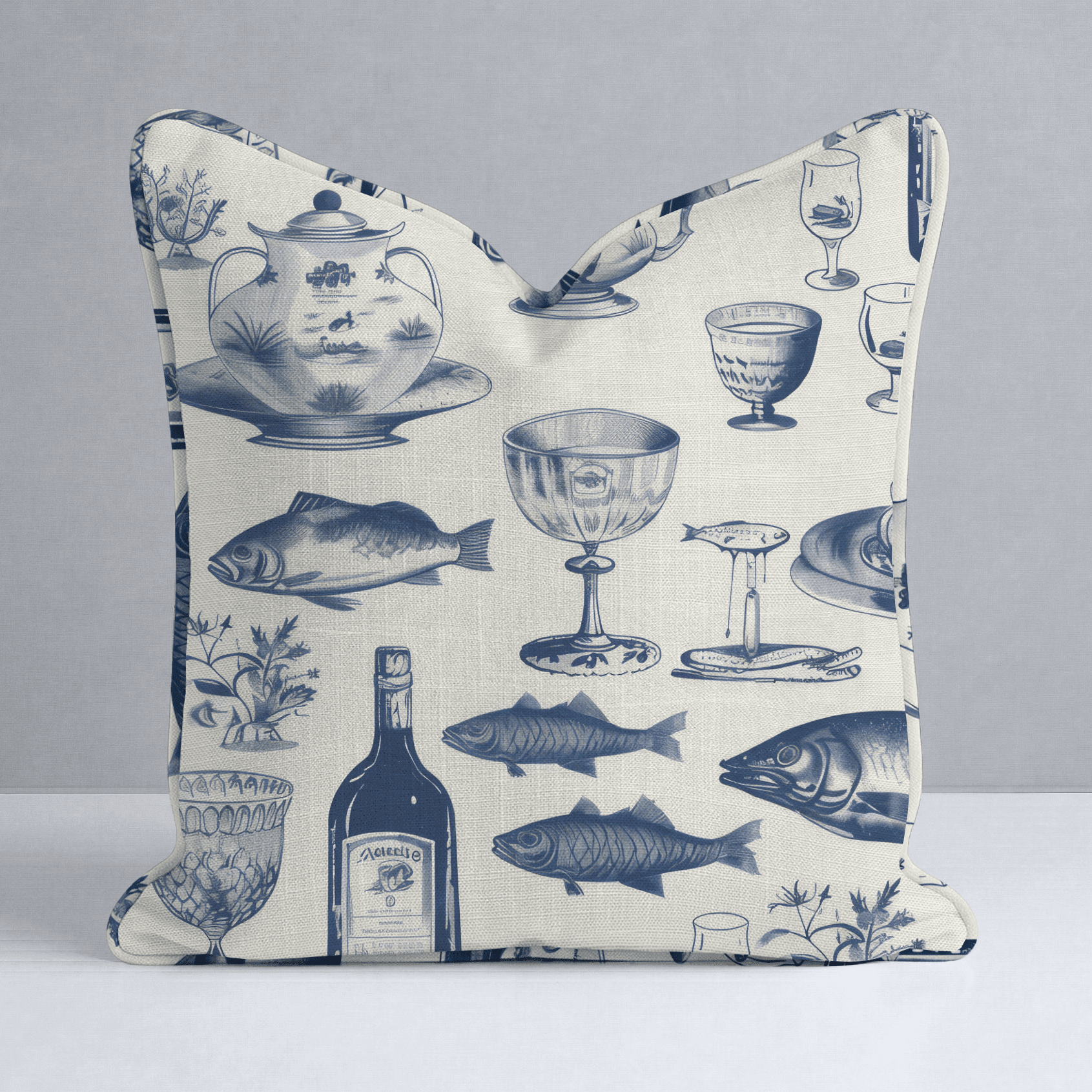 Eleanor's Elegance Throw Pillow - Benton Lane Home - Lemon Park