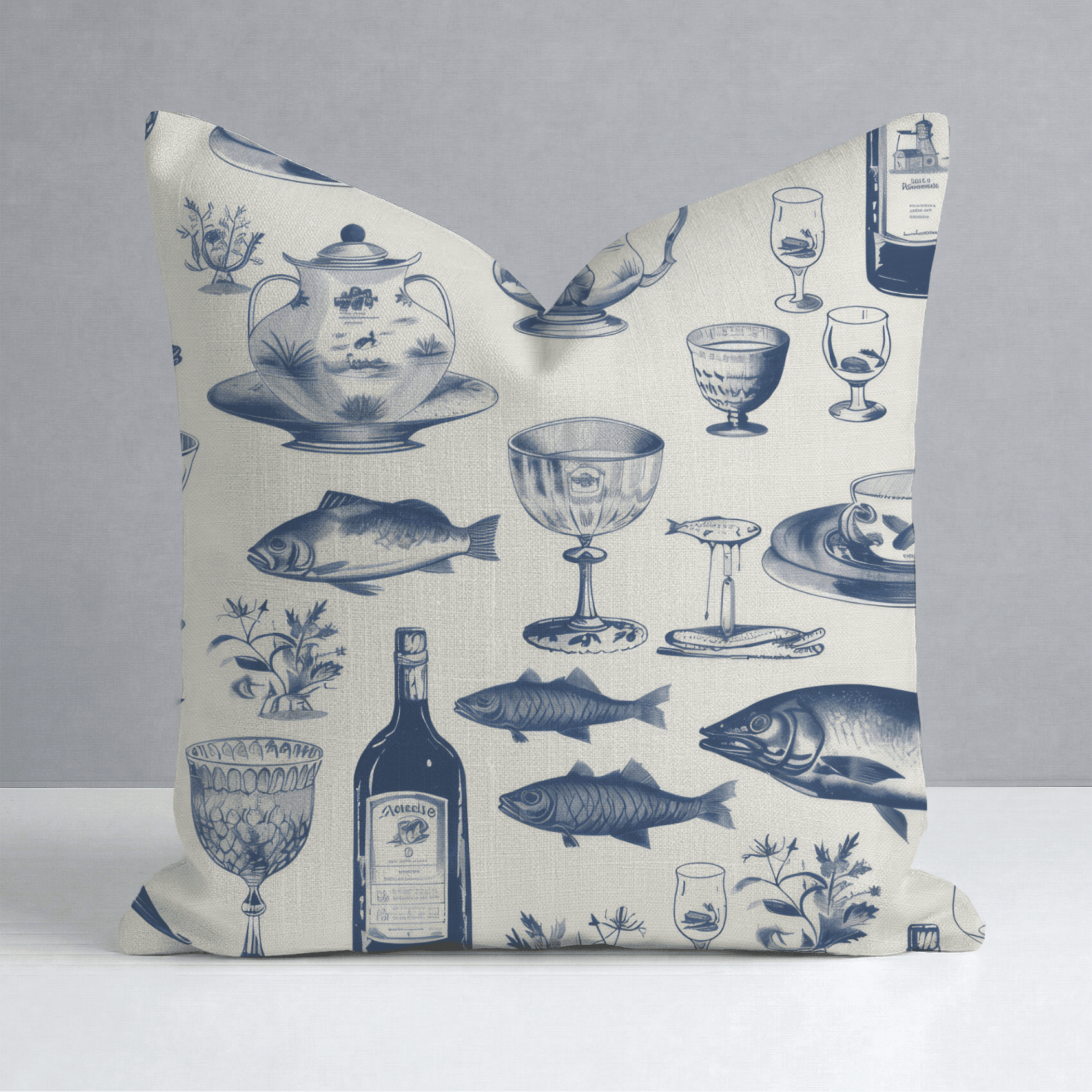 Eleanor's Elegance Throw Pillow - Benton Lane Home - Lemon Park