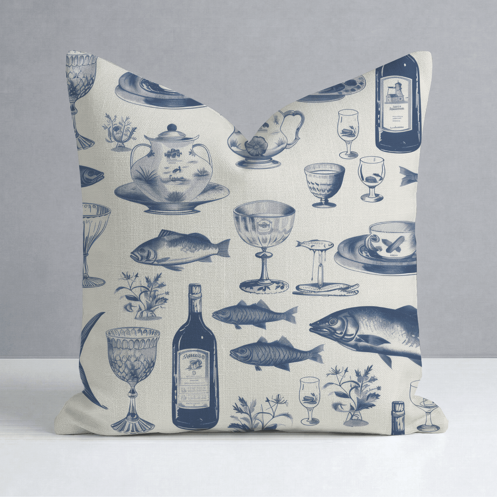 Eleanor's Elegance Throw Pillow - Benton Lane Home - Lemon Park