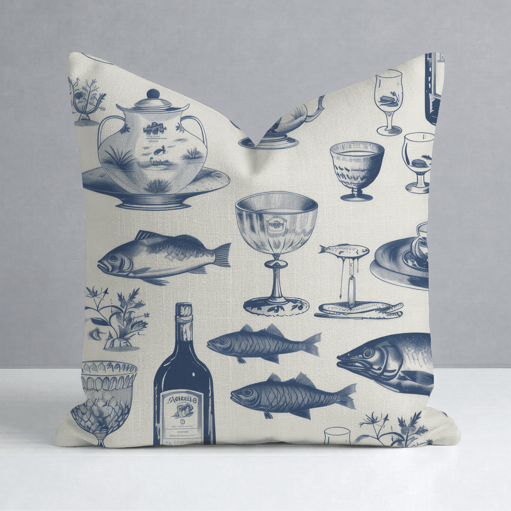 Eleanor's Elegance Throw Pillow - Benton Lane Home - Lemon Park