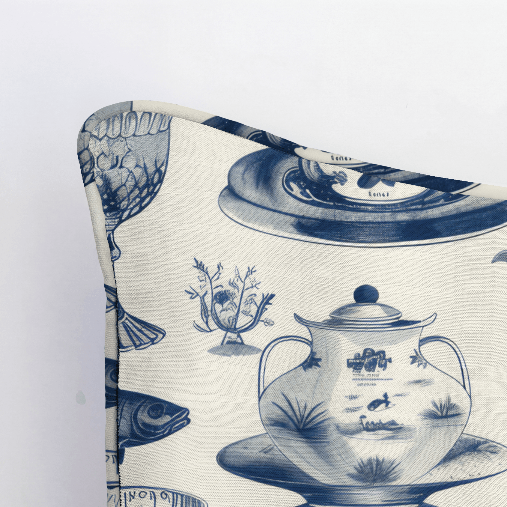 Eleanor's Elegance Throw Pillow - Benton Lane Home - Lemon Park