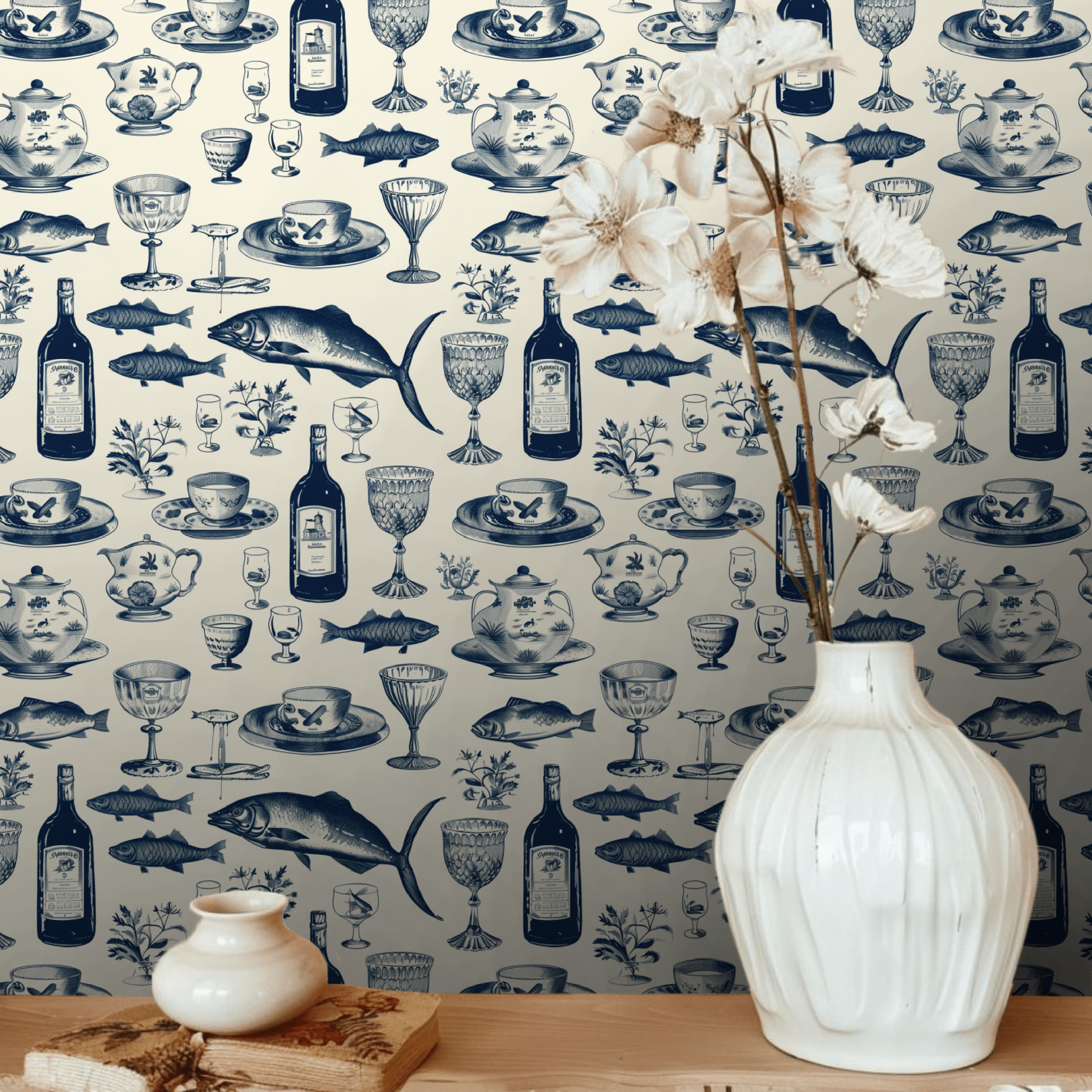 Eleanor's Elegance Wallpaper - Benton Lane Home - Lemon Park