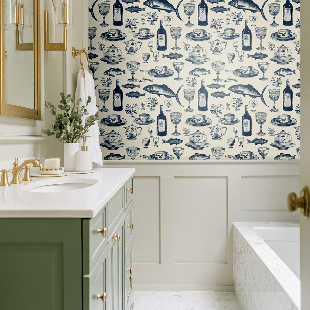 Eleanor's Elegance Wallpaper - Benton Lane Home - Lemon Park