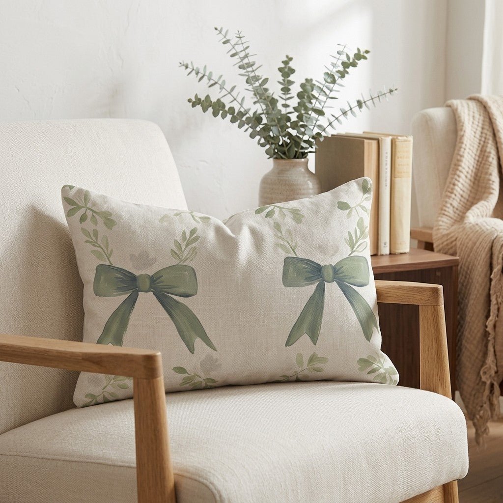 Elegant Emerald Throw Pillow - Lemon Park