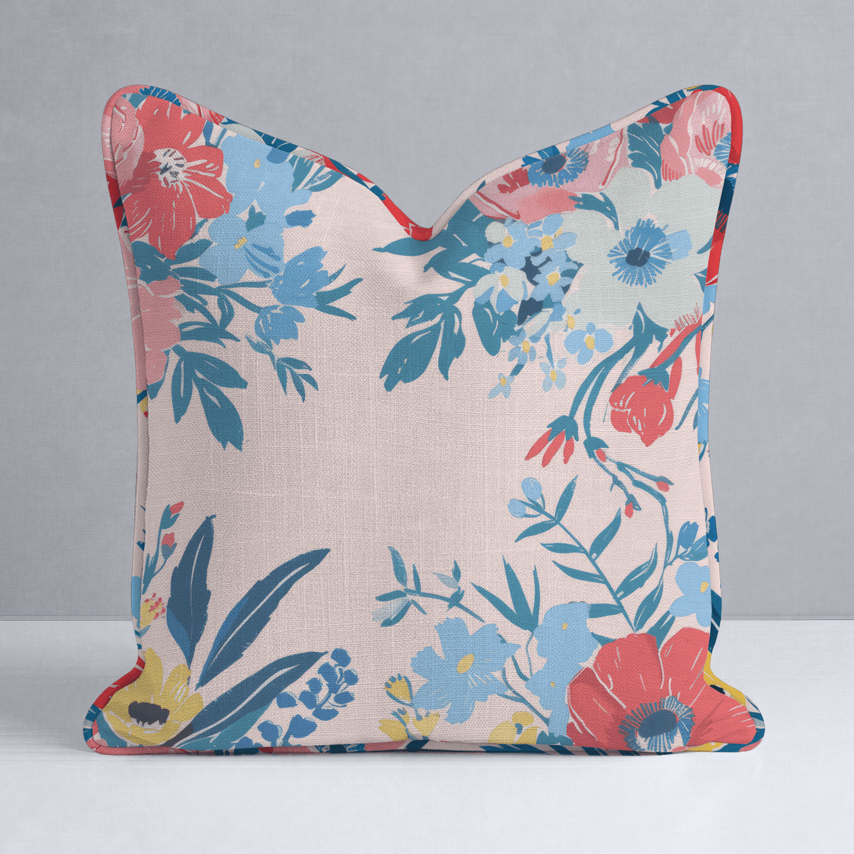 Ella's Eden Throw Pillow - Benton Lane Home - Lemon Park