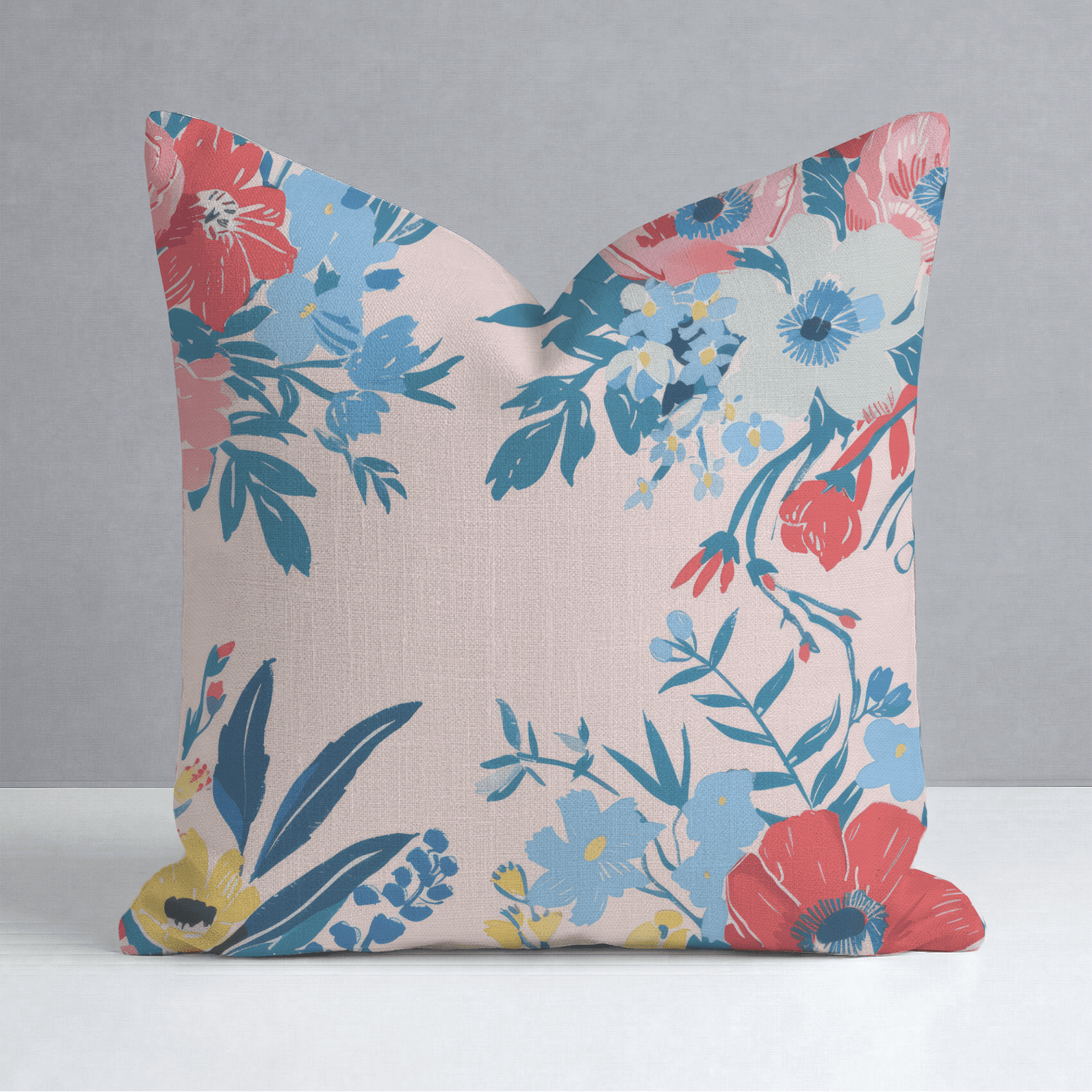 Ella's Eden Throw Pillow - Benton Lane Home - Lemon Park