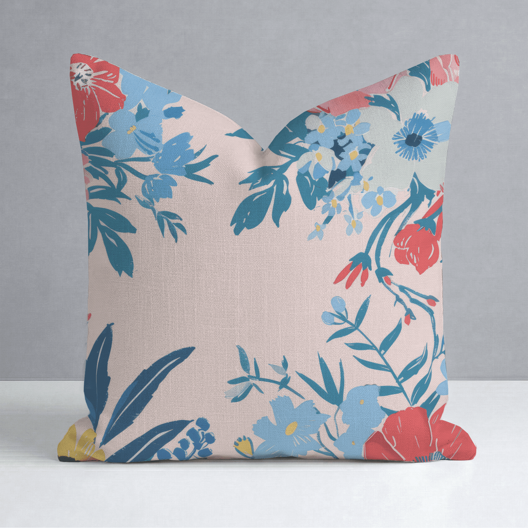 Ella's Eden Throw Pillow - Benton Lane Home - Lemon Park