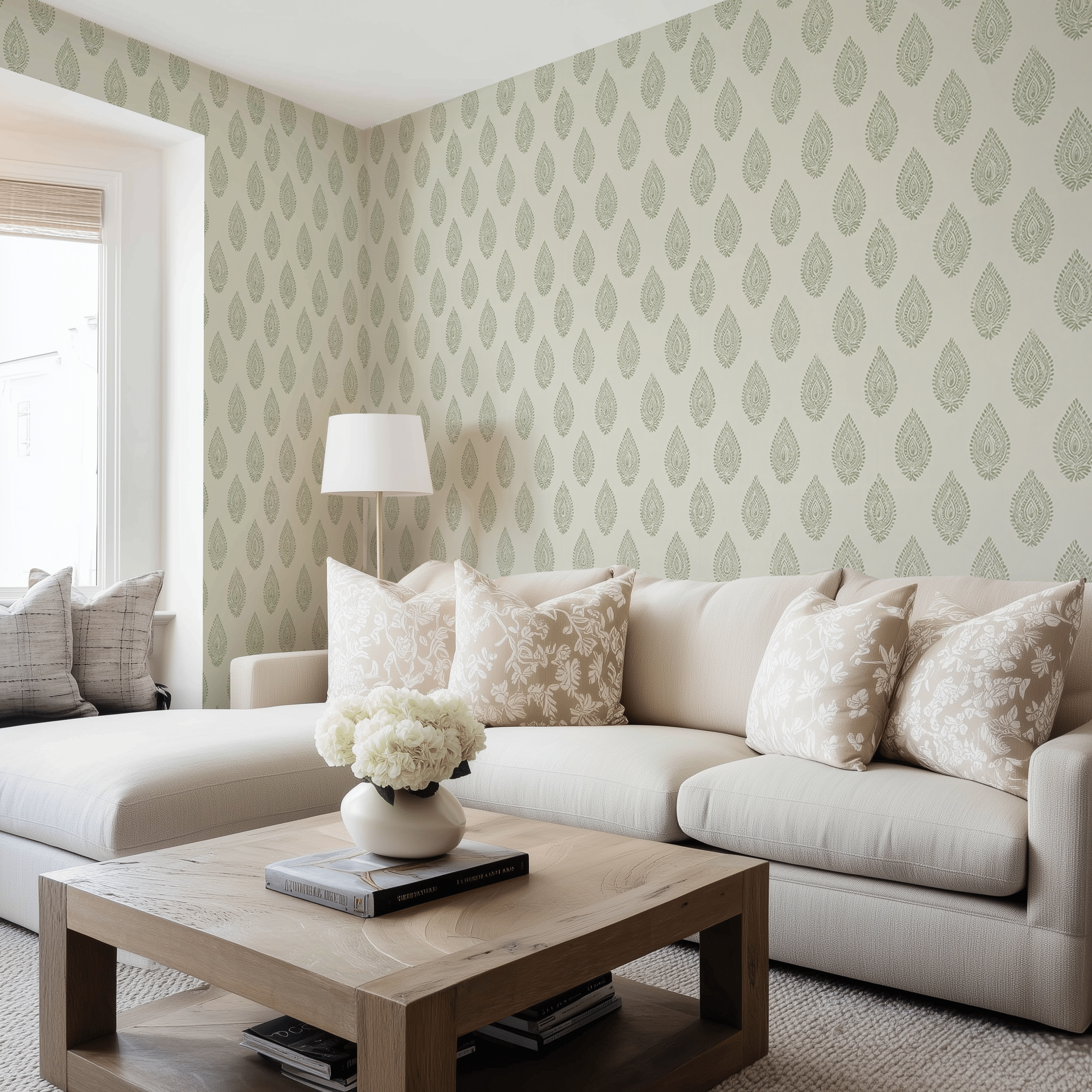 Elmhurst Wallpaper - Benton Lane Home - Painted Paper