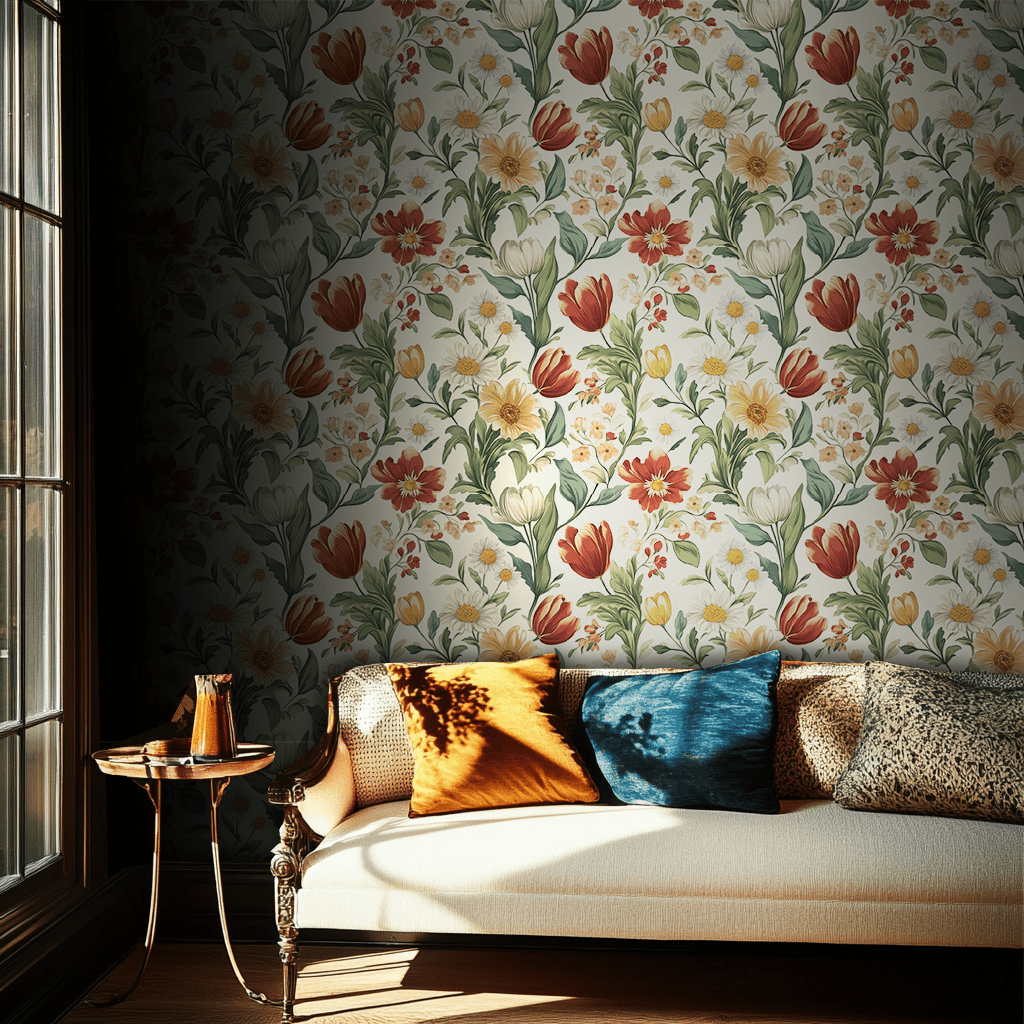 Elysia Wallpaper - Benton Lane Home - Painted Paper
