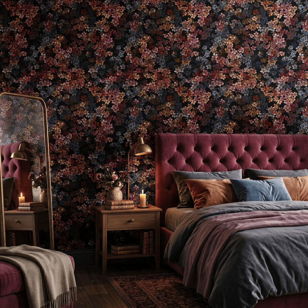 Ember Peony Wallpaper - Benton Lane Home - Benton Lane