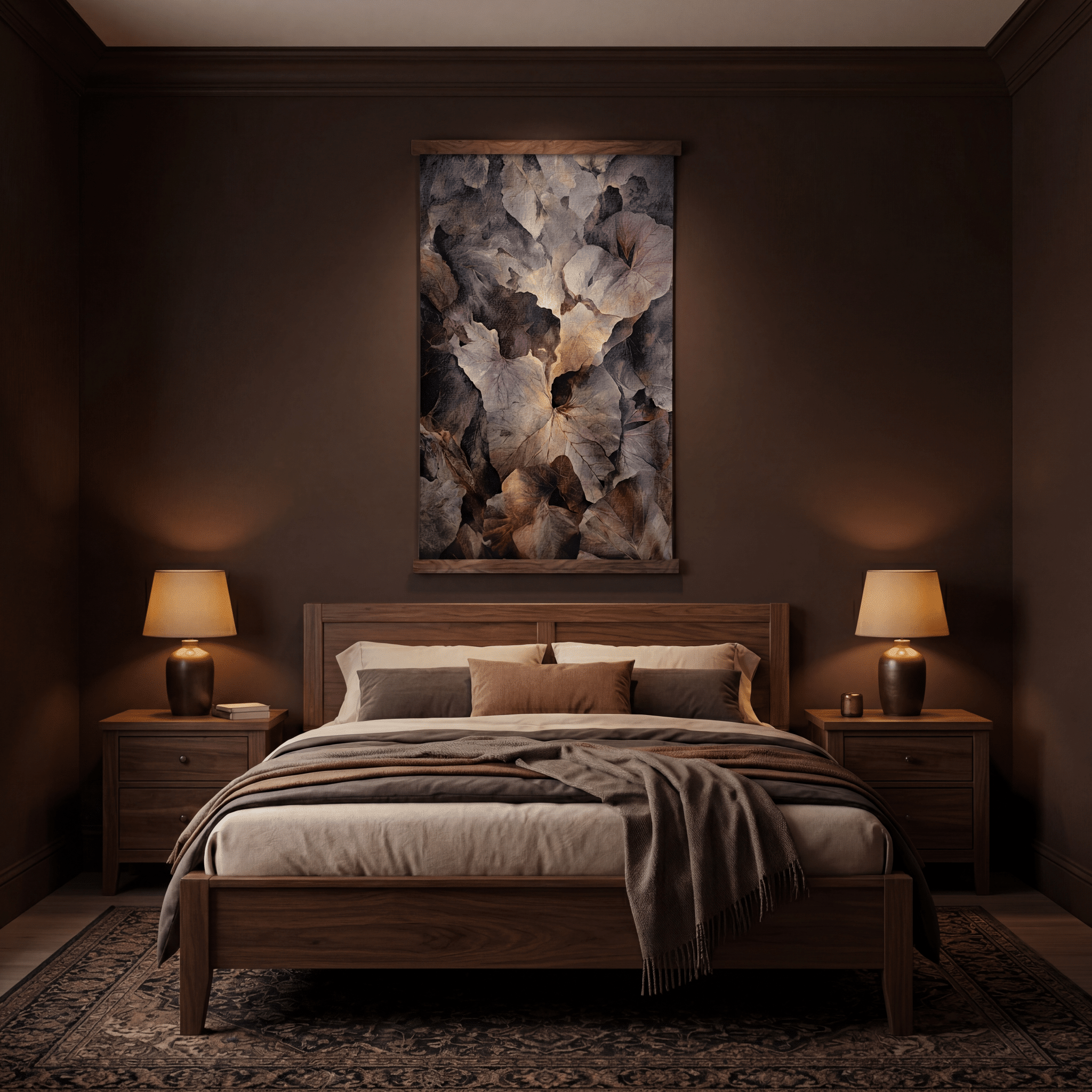 Ember Veil - Tapestry - Benton Lane Home - Painted Paper