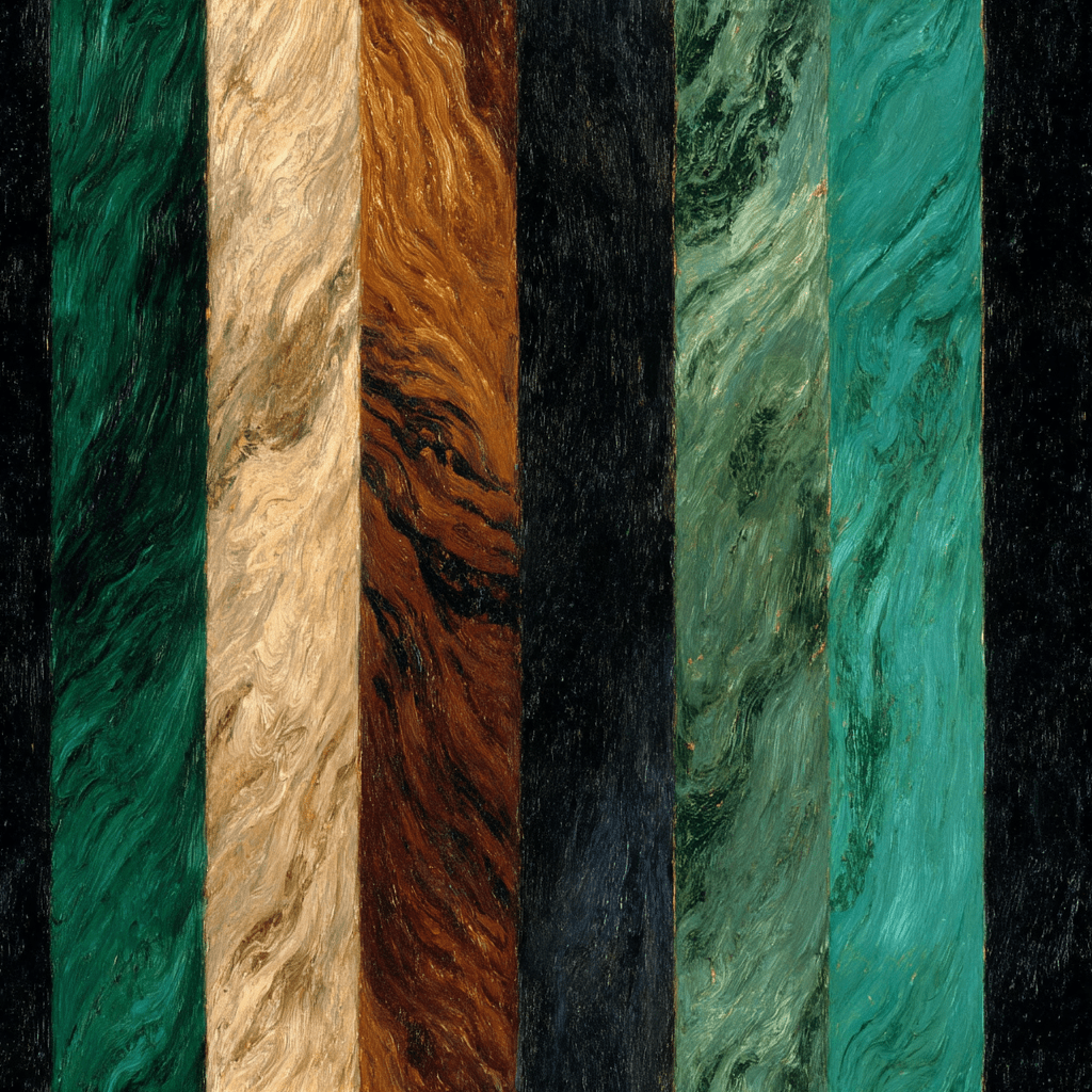 Emerald Grain Wallpaper - Benton Lane Home - Painted Paper