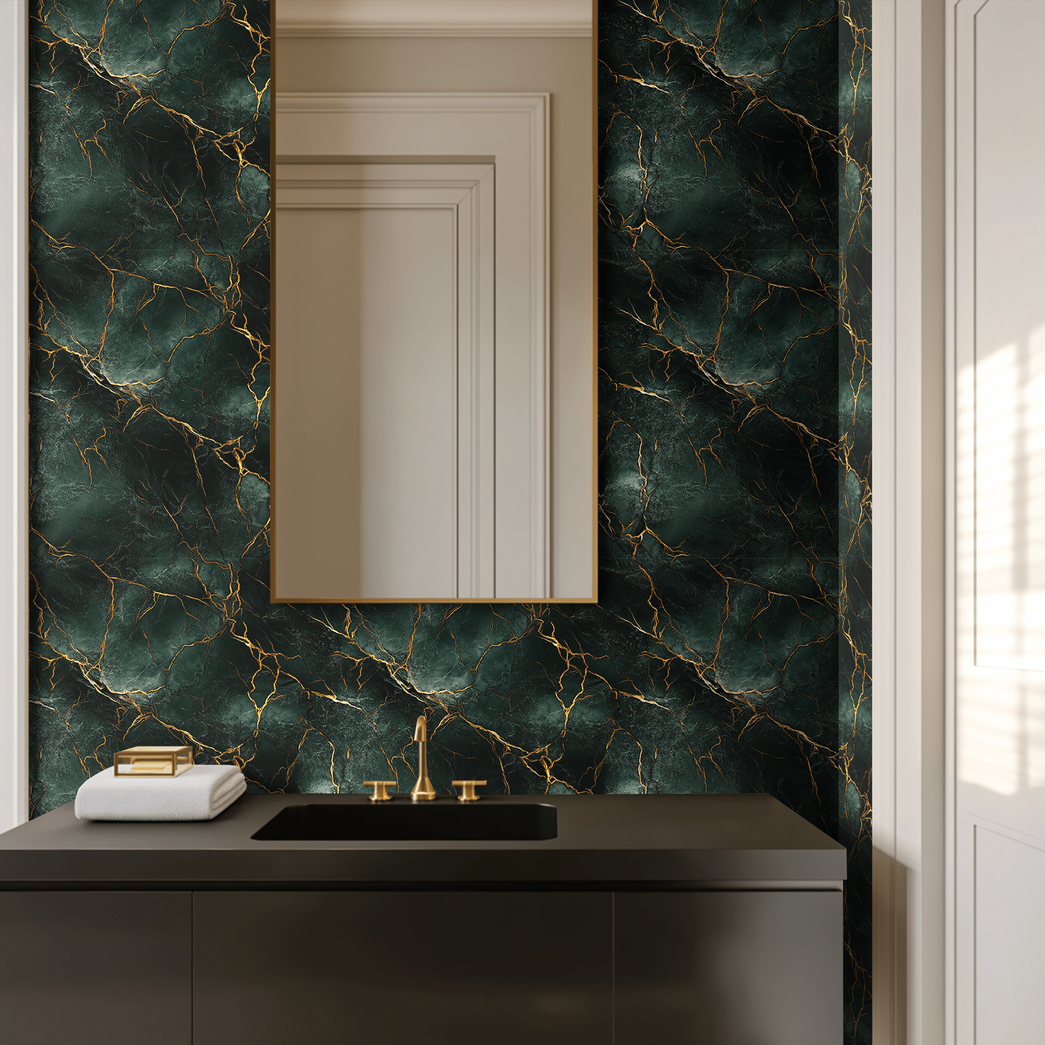 Emeris Wallpaper - Benton Lane Home - Painted Paper