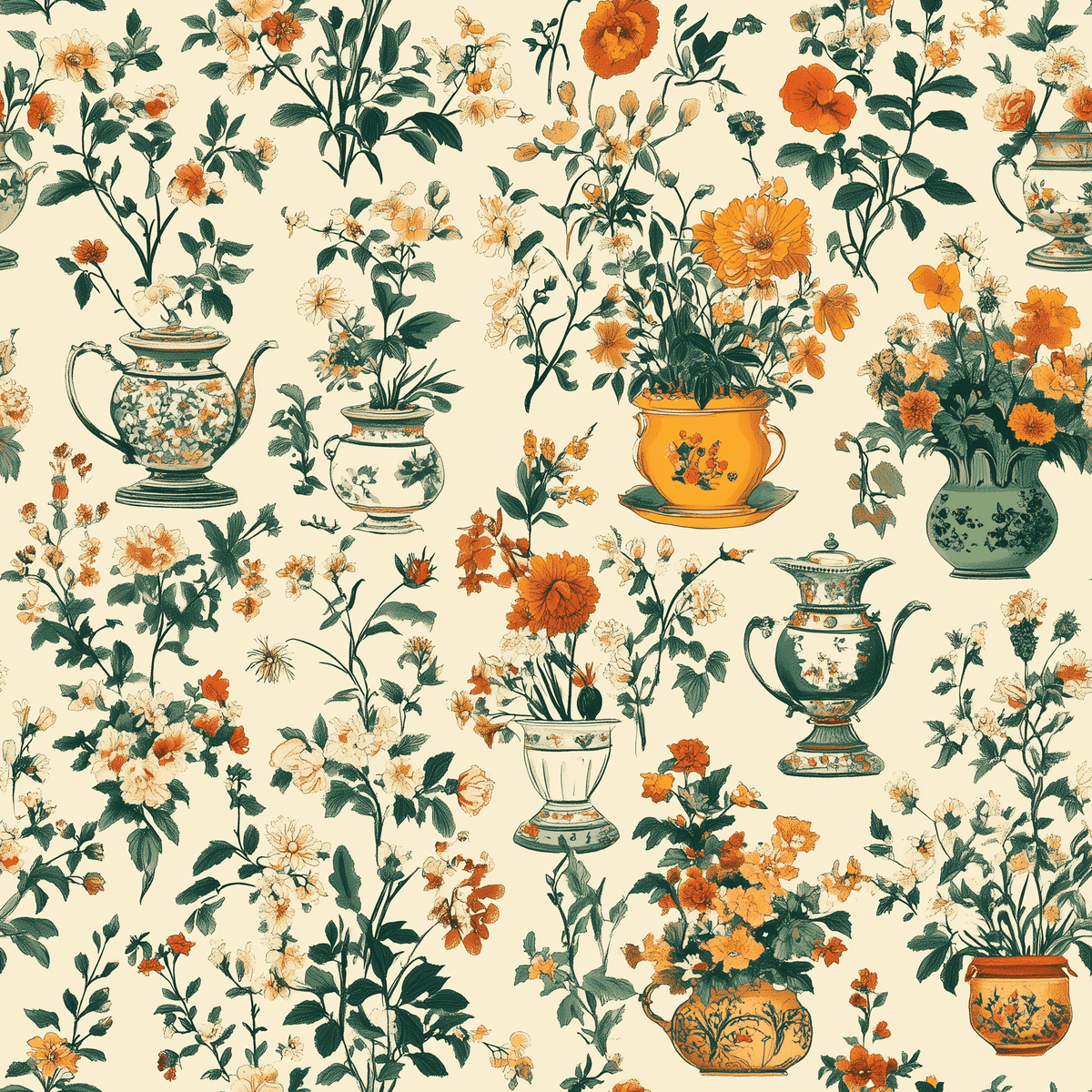Emmanuelle Wallpaper - Painted Paper
