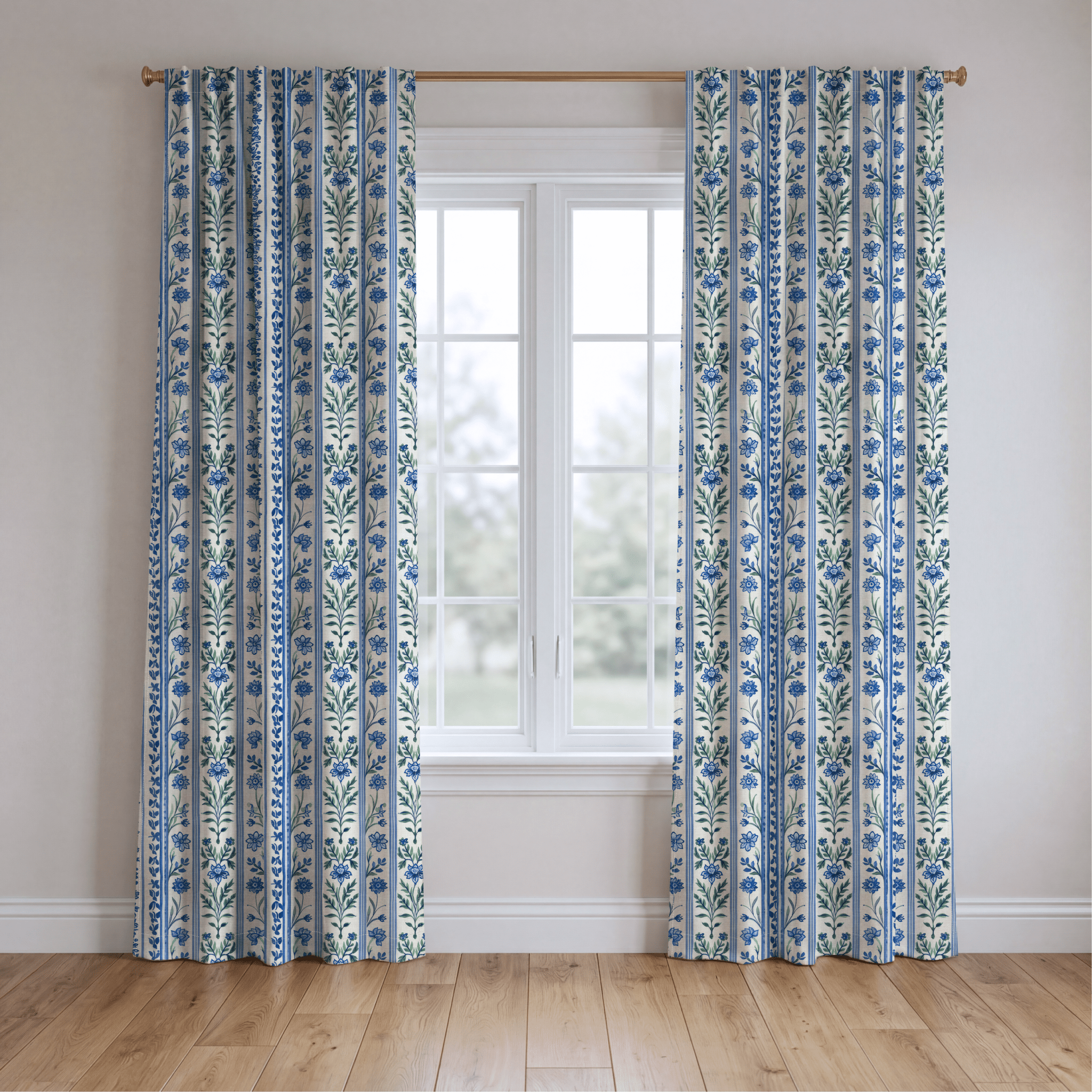 Enchanted Garden - Drapery - Benton Lane Home - Lemon Park
