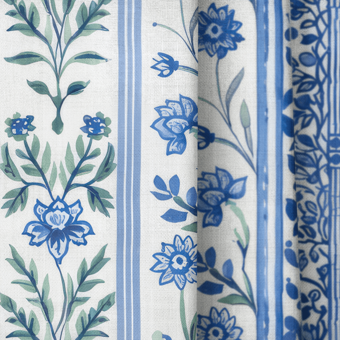 Enchanted Garden - Drapery - Benton Lane Home - Lemon Park