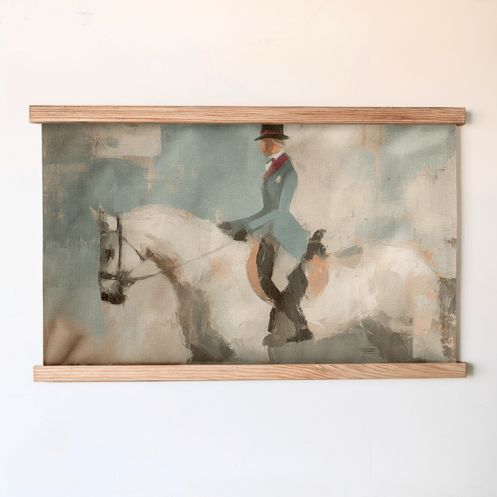 Equestrian Etiquette - Tapestry - Benton Lane Home - Lemon Park