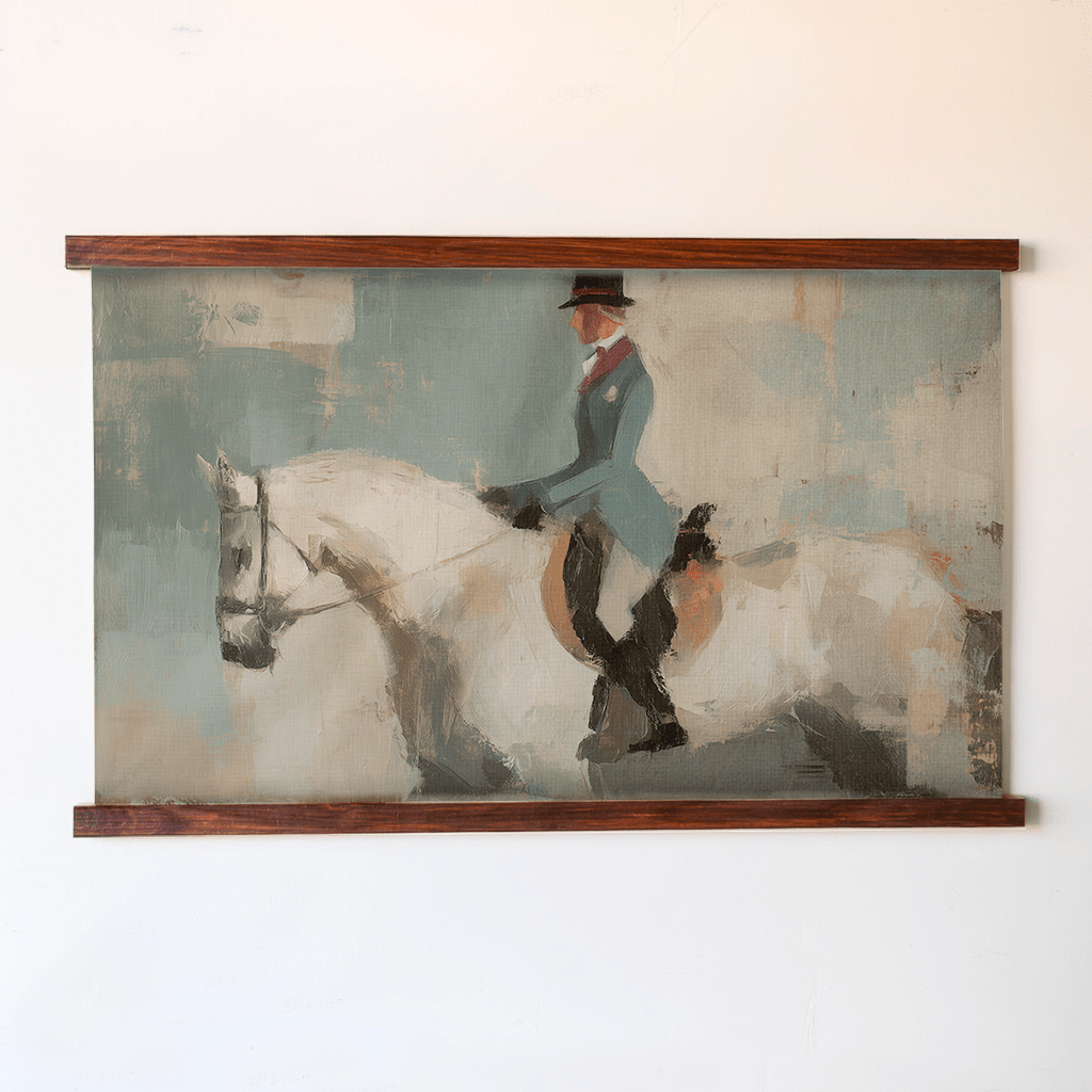 Equestrian Etiquette - Tapestry - Benton Lane Home - Lemon Park
