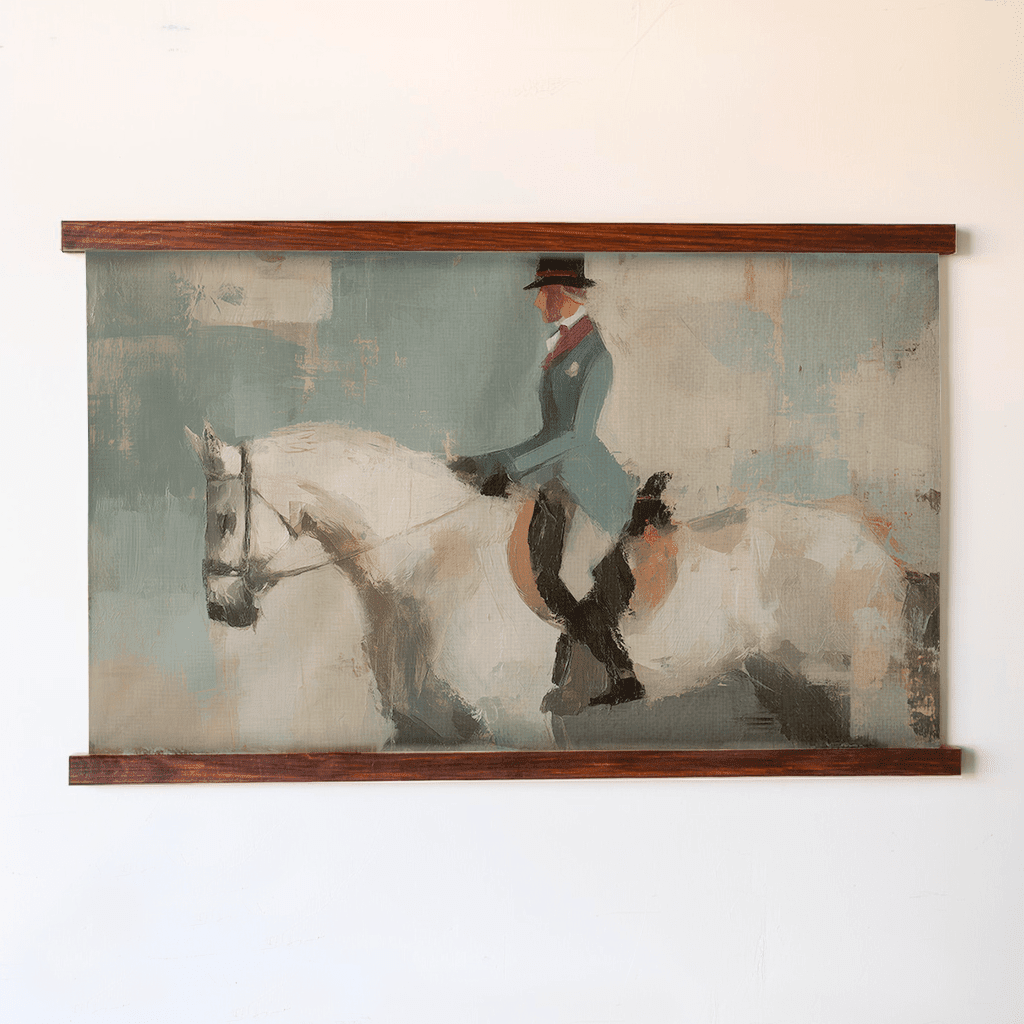 Equestrian Etiquette - Tapestry - Lemon Park