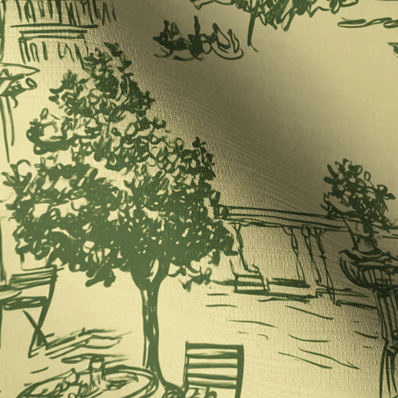 Escape to Rome Faux Grasscloth Wallpaper - Painted Paper