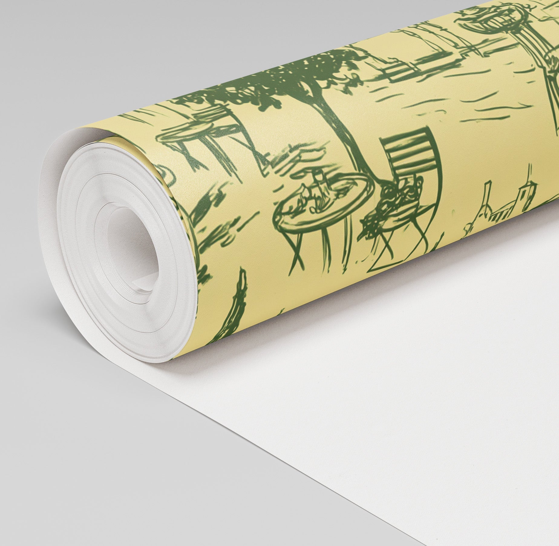 Escape to Rome Wallpaper - Painted Paper