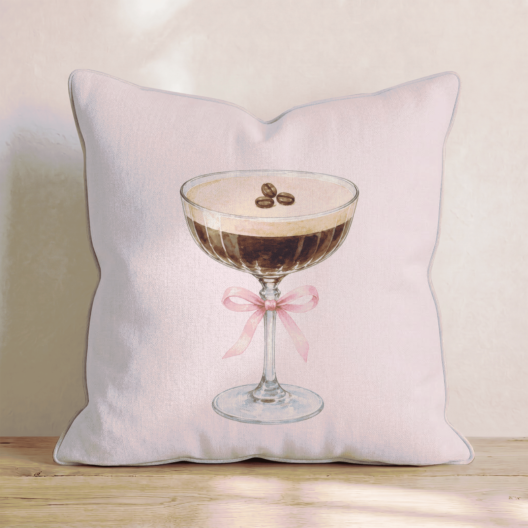 Espresso Martini Throw Pillow - Benton Lane Home - Hillcroft Home