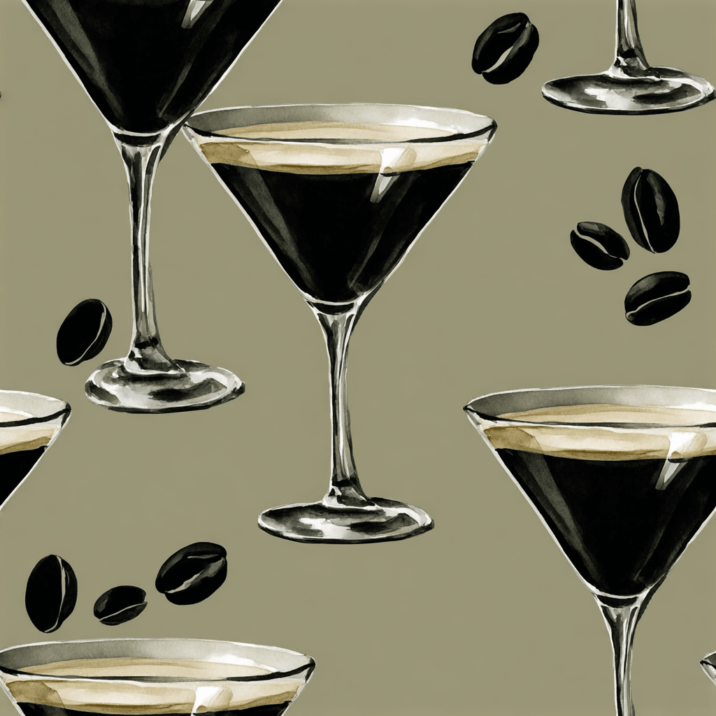 Espresso Tini Wallpaper - Painted Paper