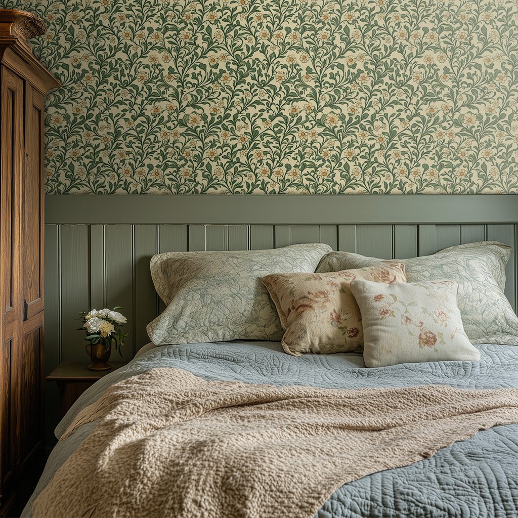 Esther Wallpaper - Benton Lane Home - Painted Paper