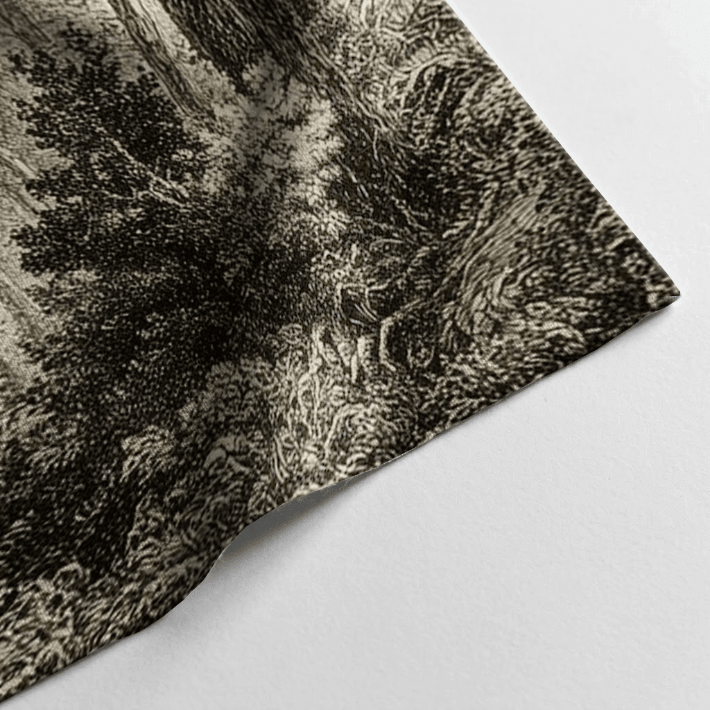 Etched Woodlands - Tapestry - Benton Lane Home - Painted Paper