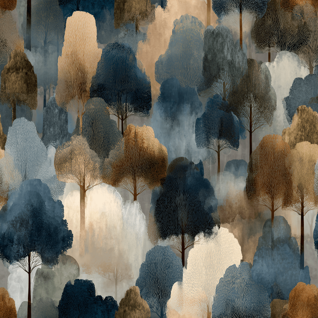 Ethereal Woods Wallpaper - Benton Lane Home - Painted Paper