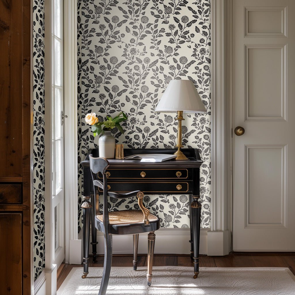 Etta Wallpaper - Benton Lane Home - Painted Paper