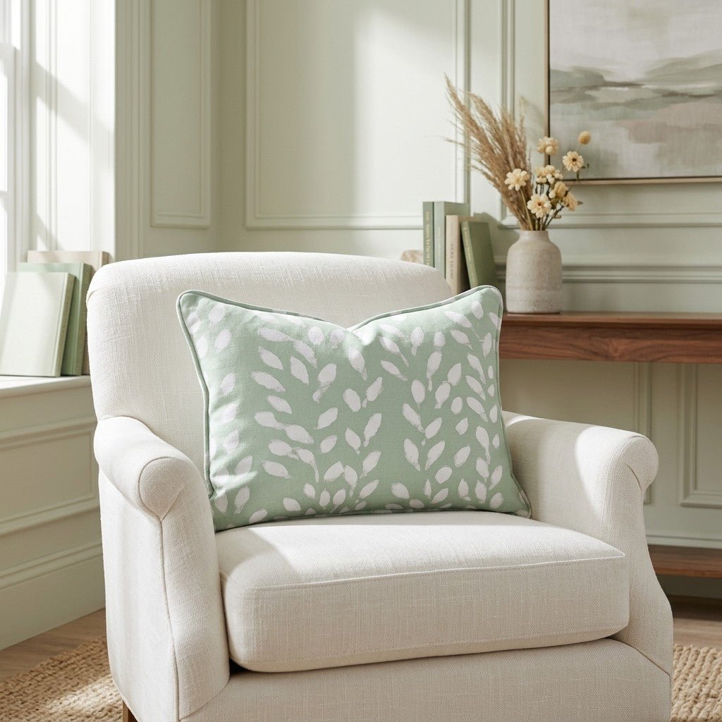 Eucalyptus Throw Pillow - Benton Lane Home - Lemon Park