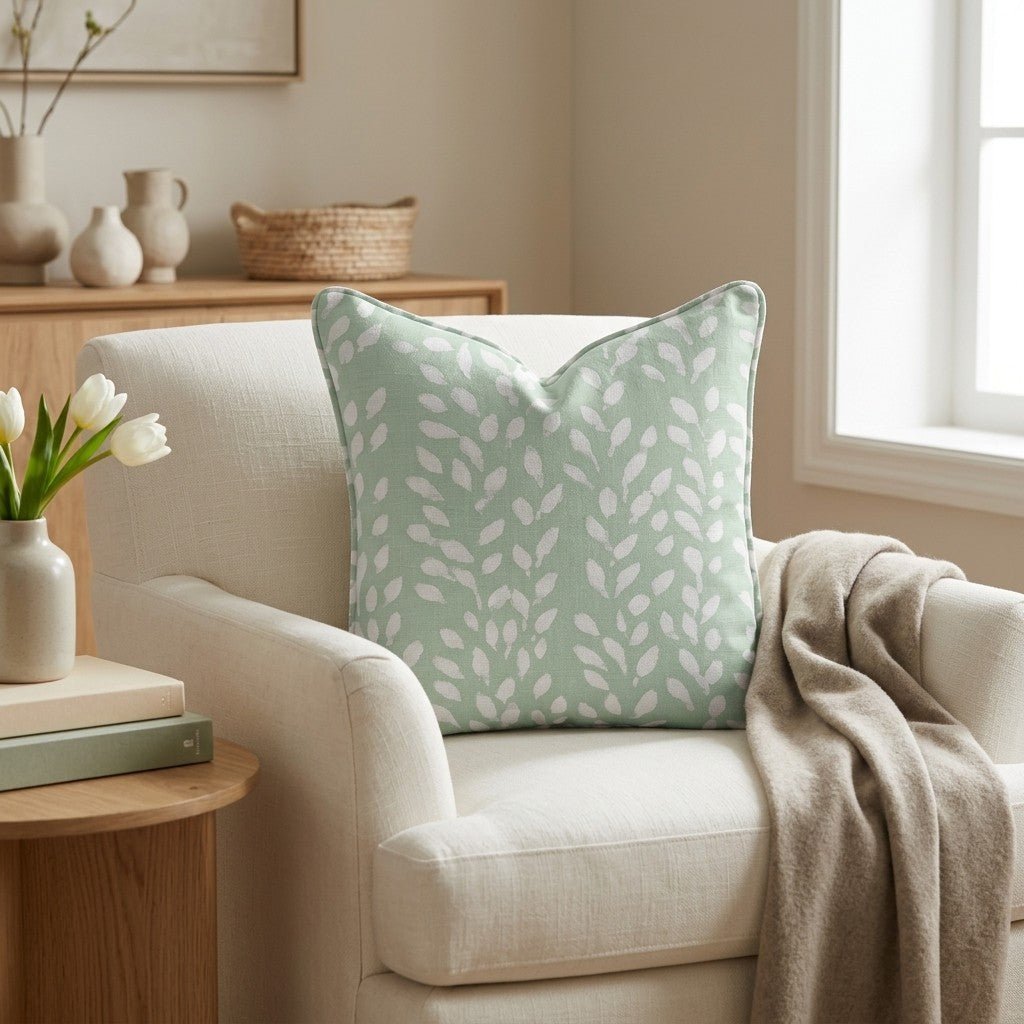Eucalyptus Throw Pillow - Benton Lane Home - Lemon Park