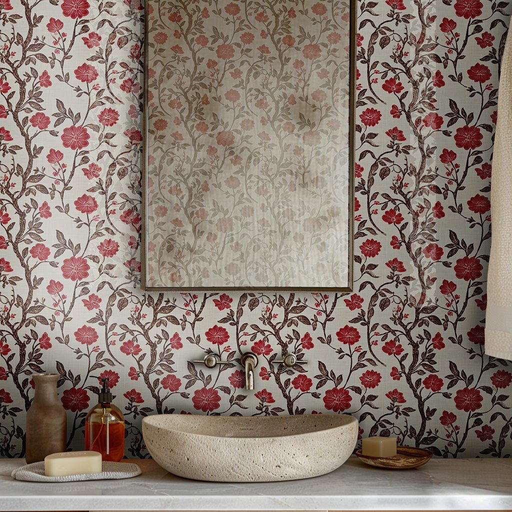 Eudora Wallpaper - Benton Lane Home - Painted Paper