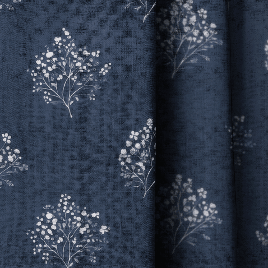 Evening Blossom - Drapery - Benton Lane Home - Lemon Park