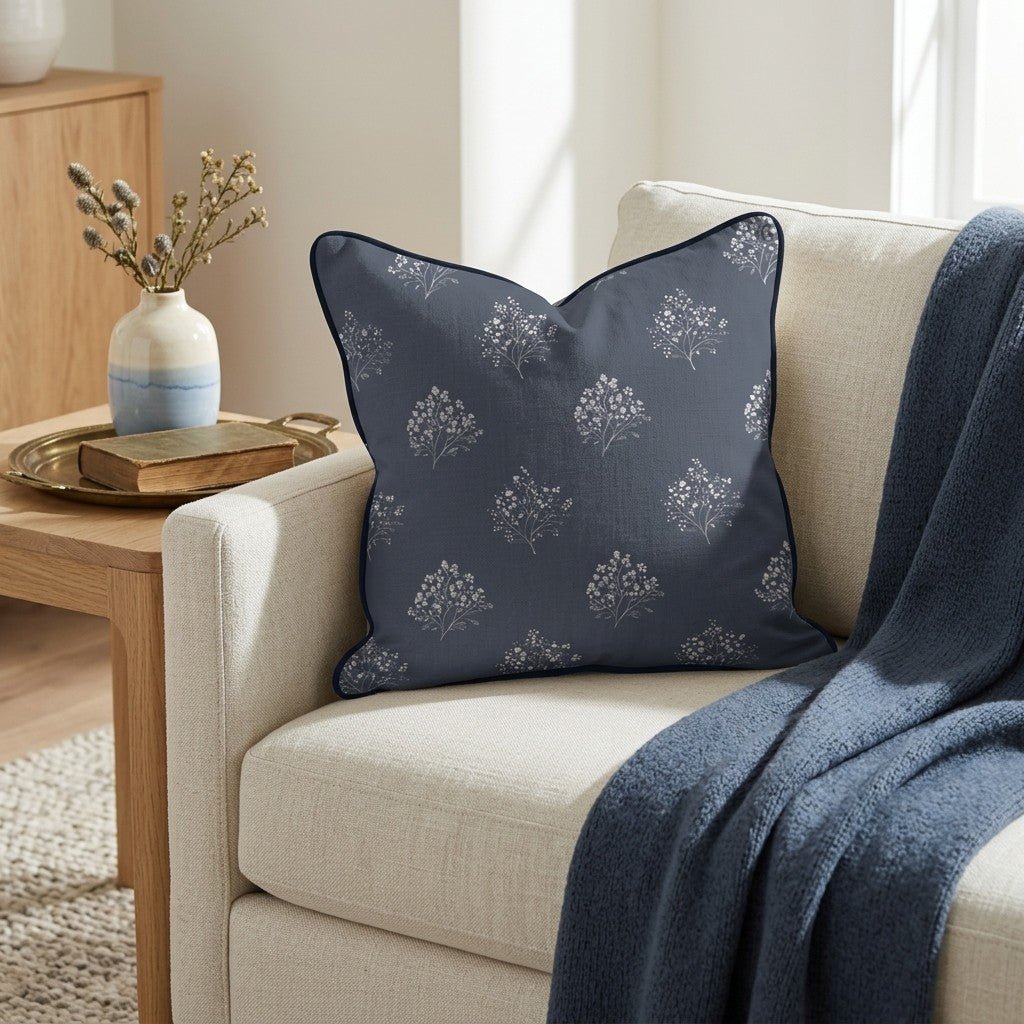 Evening Blossom Throw Pillow - Benton Lane Home - Lemon Park