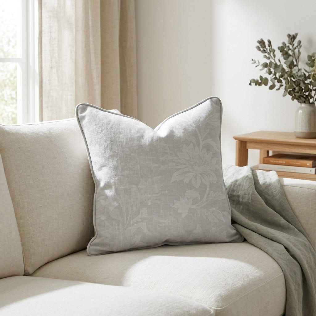 Evening Dahlia Throw Pillow - Benton Lane Home - Lemon Park