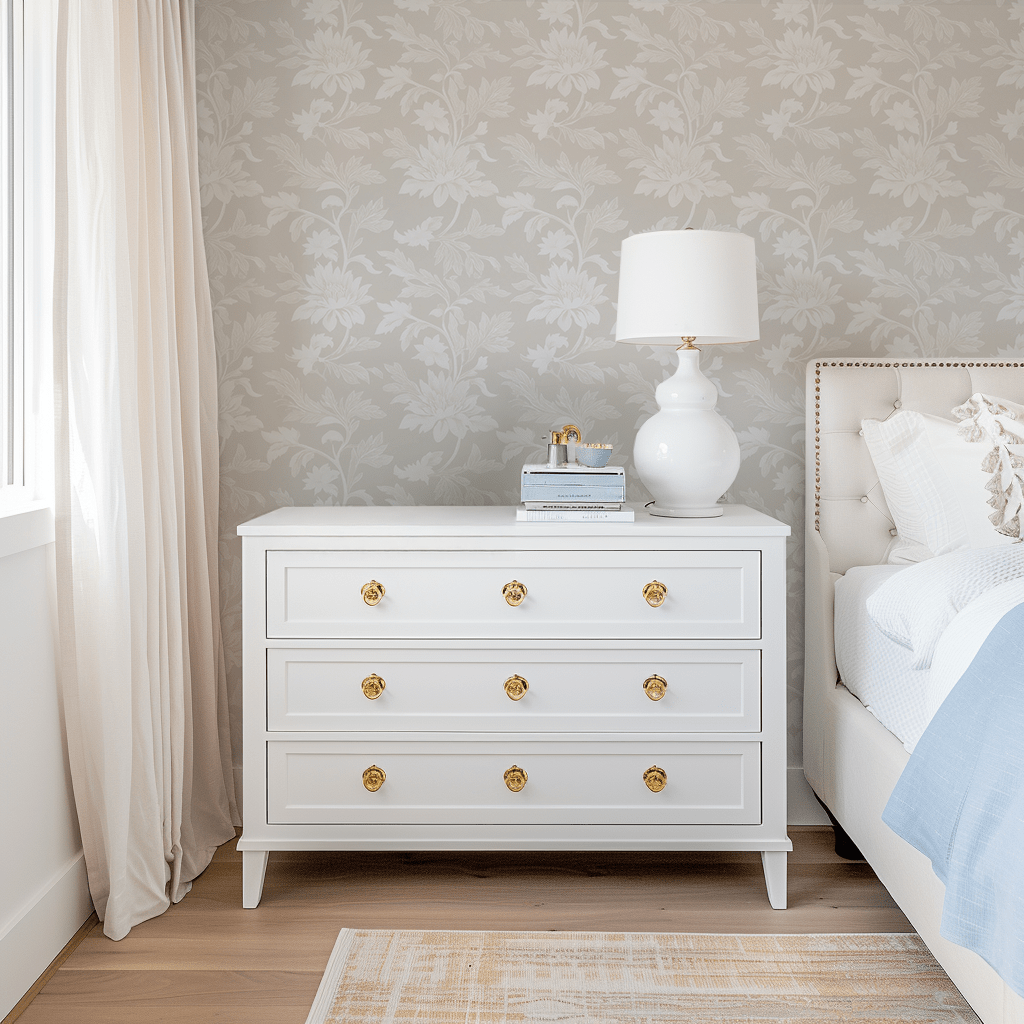 Evening Dahlia Wallpaper - Benton Lane Home - Lemon Park