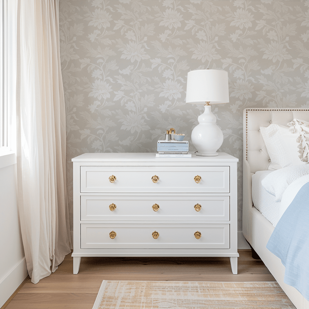 Evening Dahlia Wallpaper - Benton Lane Home - Lemon Park