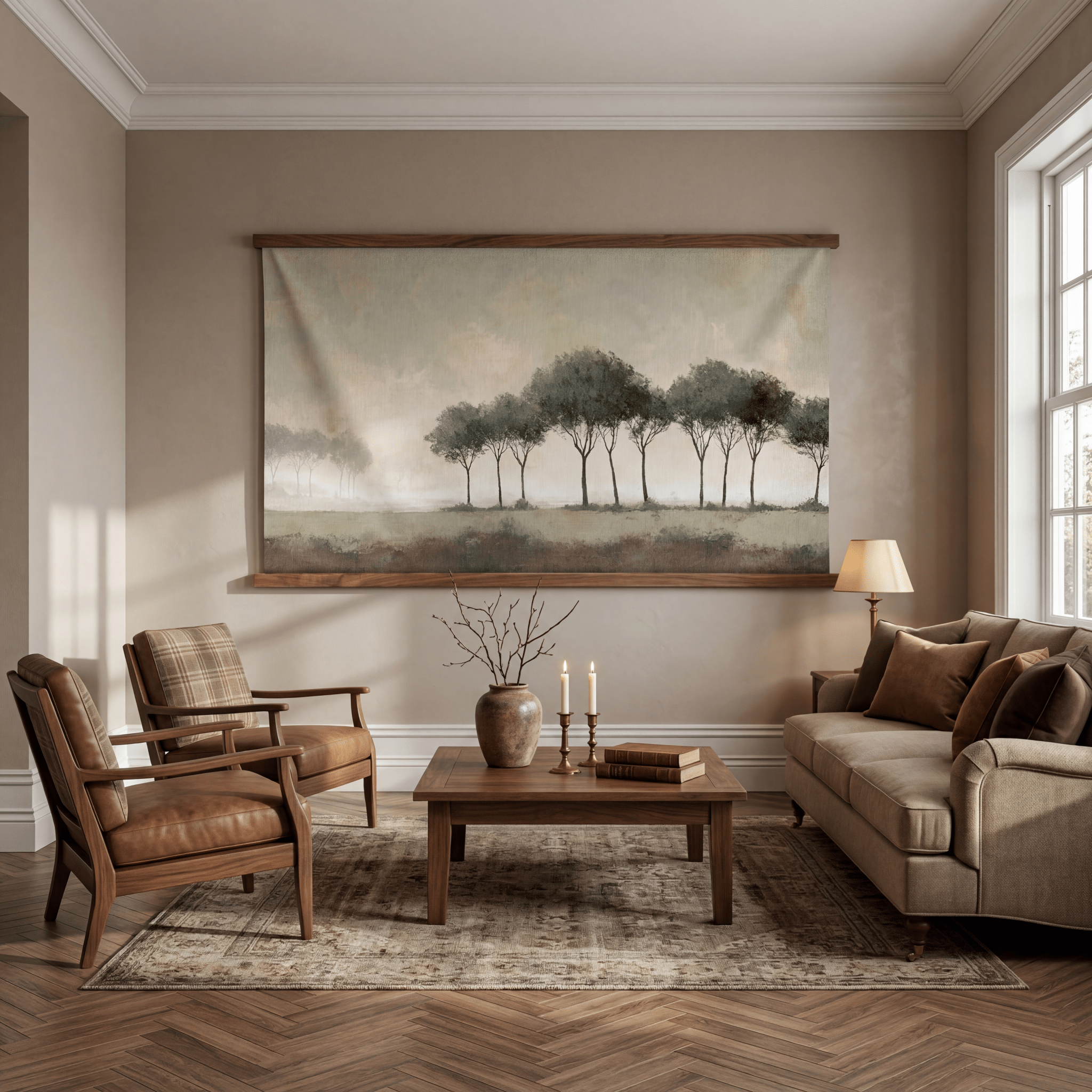 Evening Elms - Tapestry - Benton Lane Home - Painted Paper