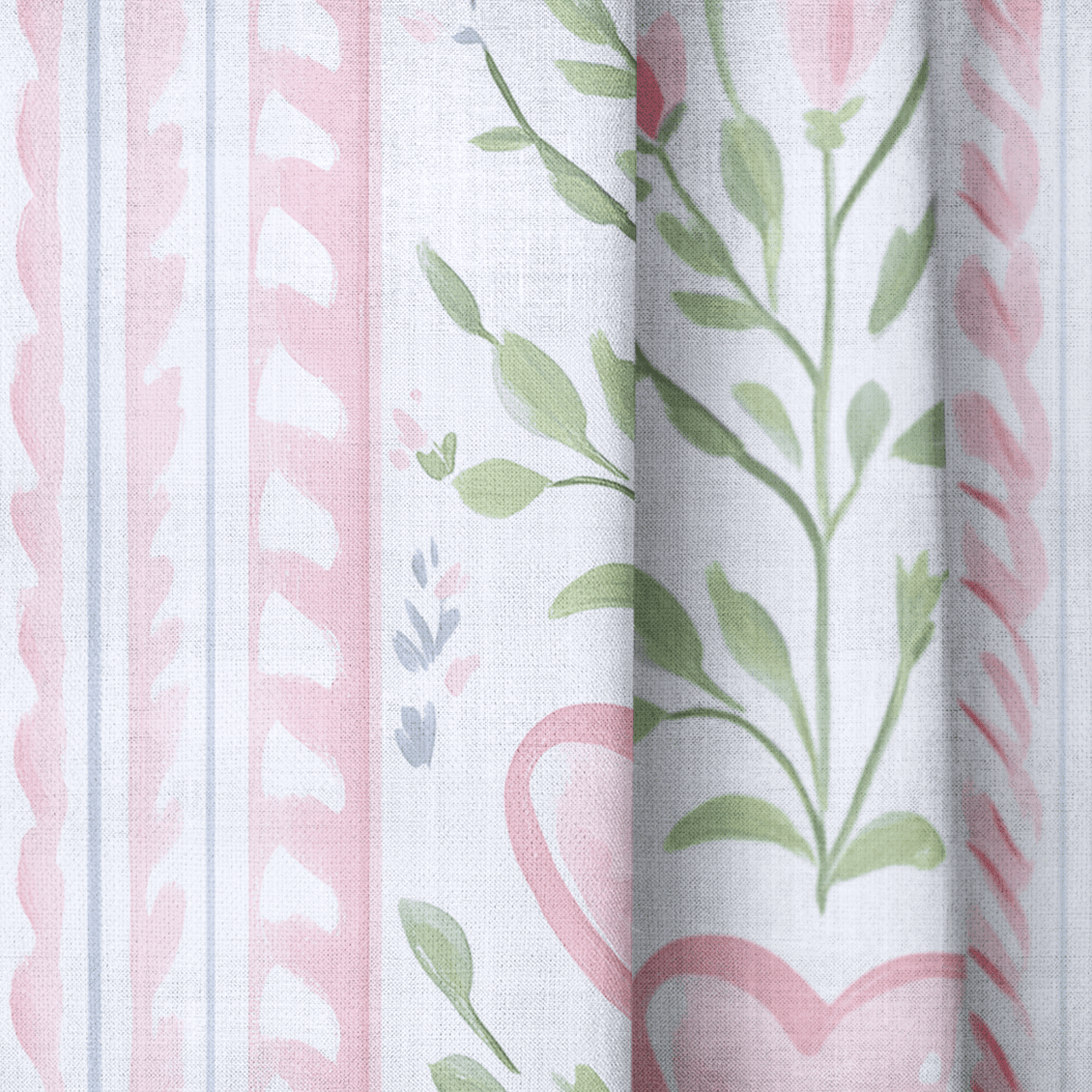 Ever After Stripe - Drapery - Benton Lane Home - Lemon Park